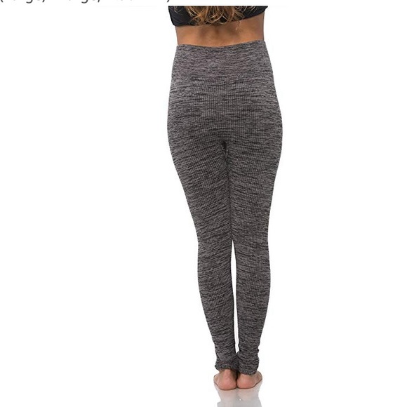 Maze Collections Pants & Jumpsuits Maze Thick Ribbed Space Dye High